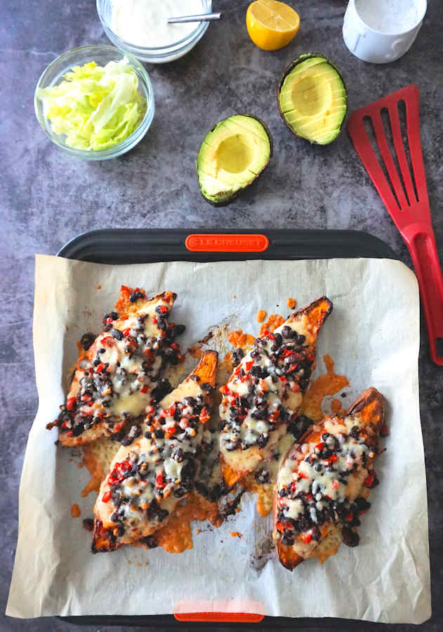 Sweet Potatoes With Black Beans | Recipe | Cuisine Fiend